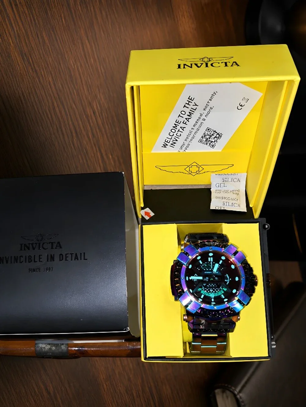 NWT  Invitica Bolt Chronograph Reserved Limited Watch. Purchased May 8th 2023